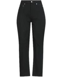 Rick Owens - High-Waisted Straight-Leg Pants - Lyst