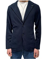Lardini - Long-Sleeve Blazer - Lyst