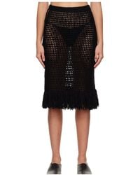Niccolò Pasqualetti - Grata Midi Skirt - Lyst