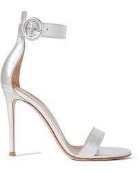 Gianvito Rossi - Round Head High Heel Sandals - Lyst