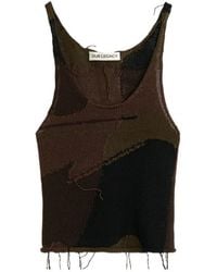 Our Legacy - Solo Sheer Knitted Tank Top - Lyst