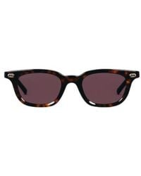 Gucci - Oval Frame Sunglasses - Lyst