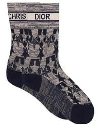 Dior - Star Pattern Socks - Lyst
