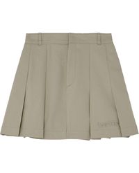 McQueen - Pleated Shorts - Lyst
