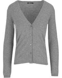 Lela Rose - Crop V-Neck Cardigan - Lyst