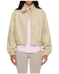 Paloma Wool - Long-Sleeved Stand-Up Collar Jacket - Lyst