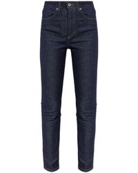 Dolce & Gabbana - Logo Plaque Skinny Jeans - Lyst