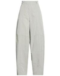 MAX&Co. - Loose Tapered Cropped Casual Trousers - Lyst