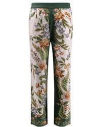 FARM Rio - Elastic Waist Casual Pants - Lyst