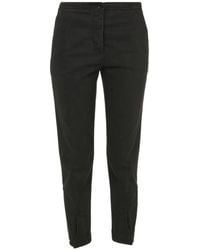 Aspesi - Frank Straight Leg Cropped Pants - Lyst