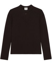 Courreges - Ribbed-Knit Merino Sweater - Lyst