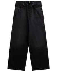 Acne Studios - Denim Trousers With Belt Loops - Lyst