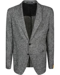 Tagliatore - Micro-Pattern Single-Breasted Jacket - Lyst