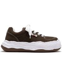 Maison Mihara Yasuhiro - Oliver Logo Patch Sneakers - Lyst
