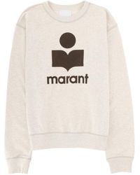 Isabel Marant - Logo Print Sweatshirt - Lyst