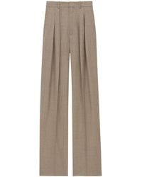 Saint Laurent - Wide-Leg Tailored Pants - Lyst