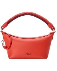 Loewe - Braided Handle Shoulder Bag - Lyst