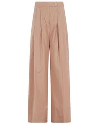 Semicouture - Button-Up Casual Pants - Lyst