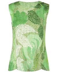 Pleats Please Issey Miyake - Pleats Please Foggy Top Grass - Lyst