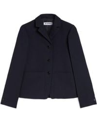 Jil Sander - Wool Gabardine Jacket - Lyst