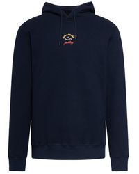 Paul & Shark - Logo Hooded Sweater - Lyst