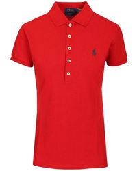 Polo Ralph Lauren - Julie Slim Polo Shirt - Lyst