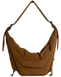 Lemaire - Quilted Lace-Up Shoulder Bag - Lyst