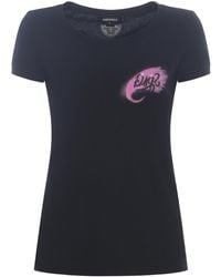 DSquared² - Logo Printed Crewneck T-Shirt - Lyst