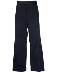 Thom Browne - Turn-Up Hem Pants - Lyst
