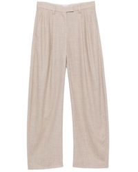 Brunello Cucinelli - Pleated Pocket Trousers - Lyst