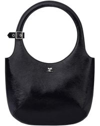Courreges - Courrèges Holy Naplack Zipped Tote Bag - Lyst