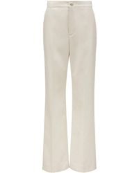 Moncler - Gabardine Trousers - Lyst