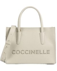 Coccinelle - Embossed Logo Tote Bag - Lyst