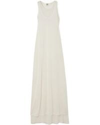 TOTEME - Totême Layered Knitted Maxi Dress - Lyst