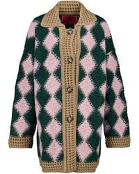 La DoubleJ - La Doublej Crochet Bowling Cardigan - Lyst