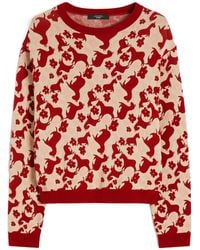 Max Mara - Loral-Pattern Sweater - Lyst