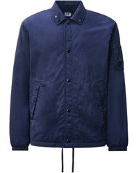 C.P. Company - Snap-Button Jacket - Lyst