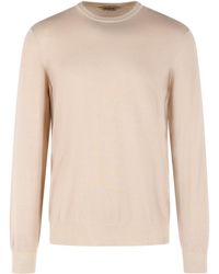 Gran Sasso - Crewneck Ribbed Jumper - Lyst