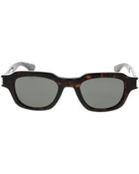 Saint Laurent - Eyewear Rectangular Frame Sunglasses - Lyst