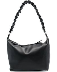 Kara - Lattice Leather Tote Bag - Lyst