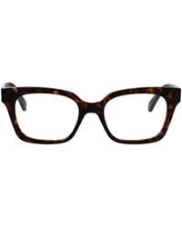 Loewe - Rectangular Frame Glasses - Lyst
