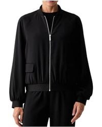 ARMANI EXCHANGE - Twill Blouson Jacket - Lyst