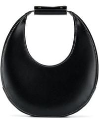STAUD - Moon Logo Debossed Tote Bag - Lyst