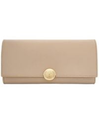 Loewe - Logo Engraved Fold-Over Wallet - Lyst