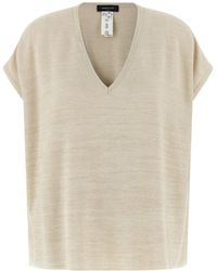 Fabiana Filippi - Oversized V-Neck Sweater - Lyst