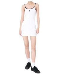 Marine Serre - Moon Logo Jersey Mini Dress - Lyst