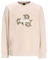 BOSS - Cotton Sweatshirt - Lyst
