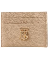 Burberry - Tb Monogram Plaque Card Holder - Lyst