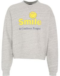 DSquared² - Printed Crewneck Sweatshirt - Lyst