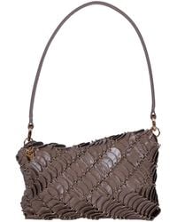 Rabanne - Disc Leather Shoulder Bag - Lyst